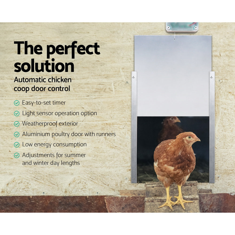 Giantz Automatic Chicken Coop Door Opener-3