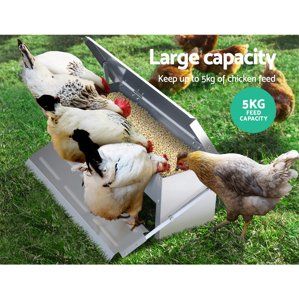 Giantz Chicken Feeder 5KG Automatic Auto-5