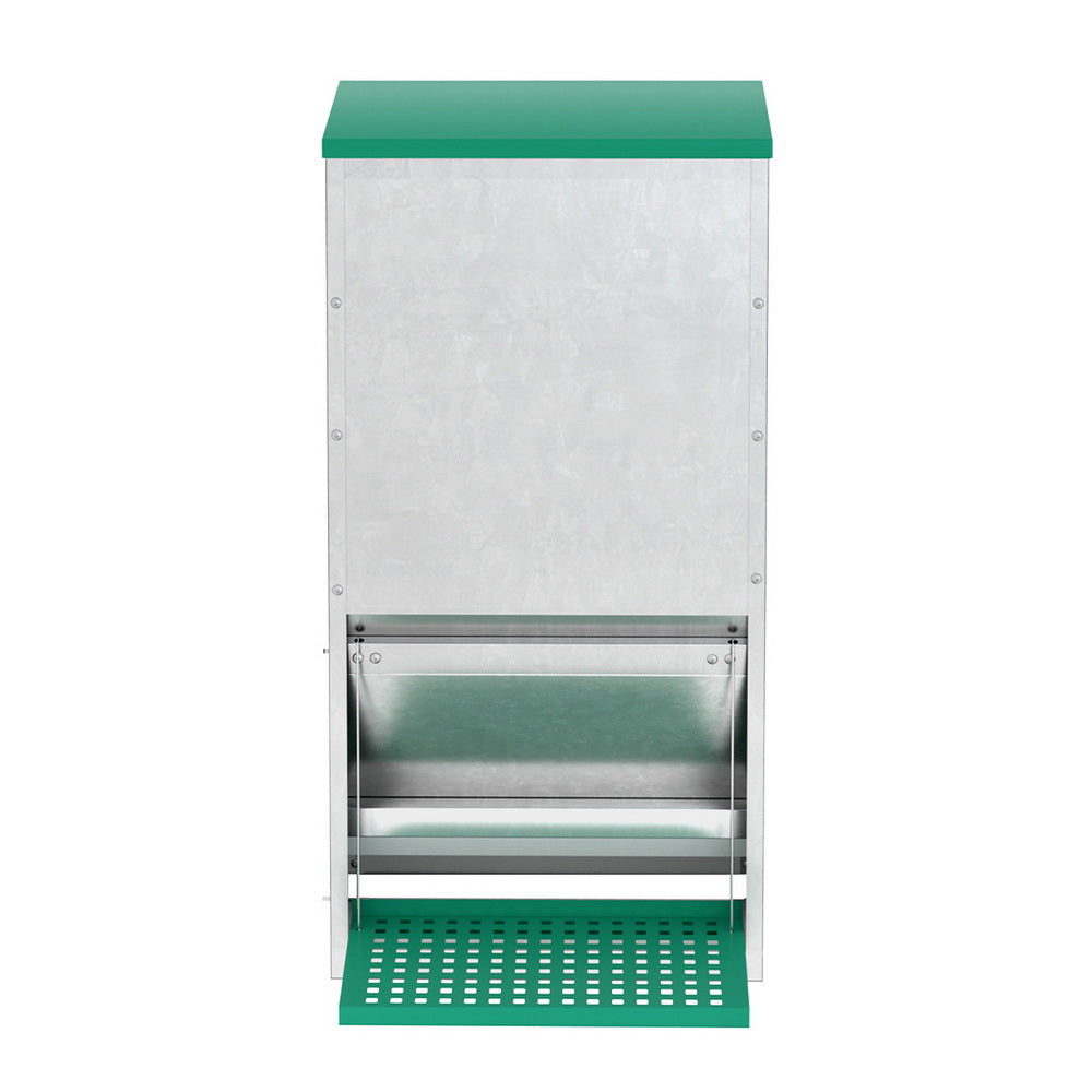 Giantz Automatic Chicken Feeder Port Coop Chick Poultry Treadle Self Opening-2