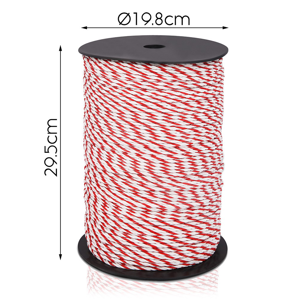 Giantz Electric Fence Poly Rope 500M-1