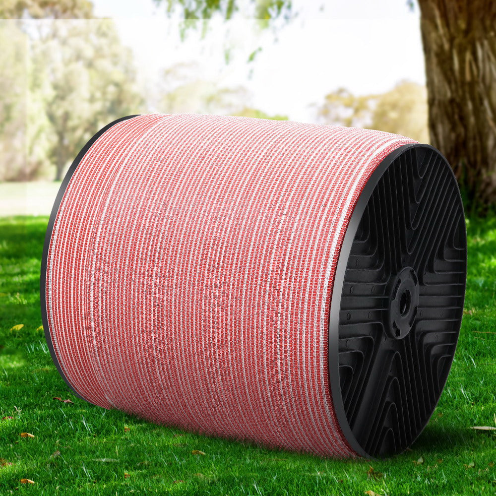 Giantz Electric Fence Poly Tape 1200M-0