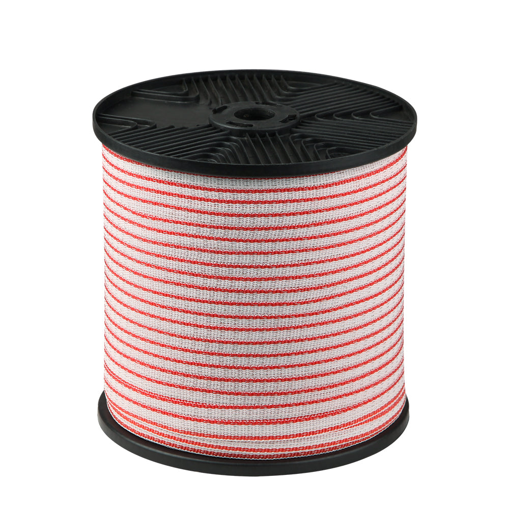 Giantz Electric Fence Poly Tape 400M Insulator-0