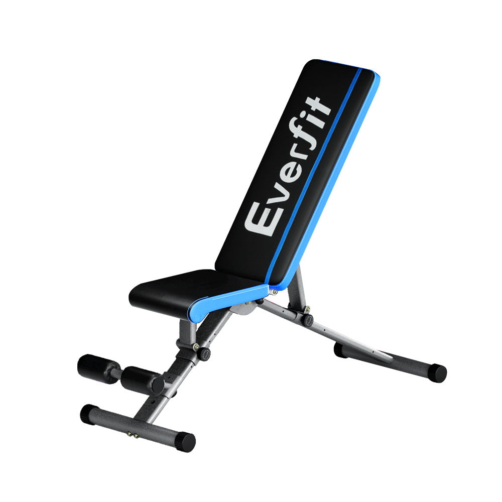 Everfit Weight Bench Adjustable FID Bench Press Home Gym 330kg Capacity-0