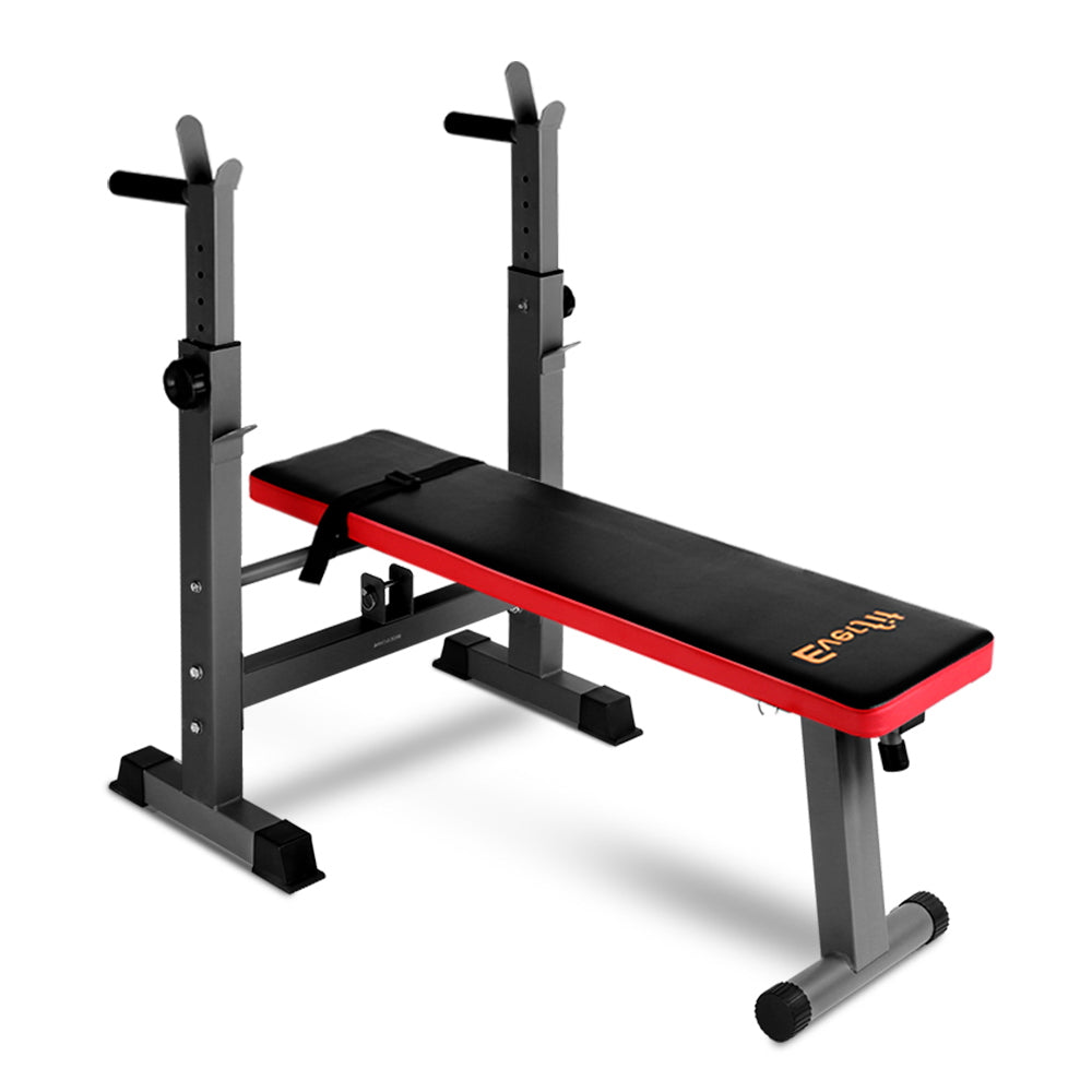 Everfit Weight Bench Squat Rack Bench Press Home Gym Equipment 200kg-0