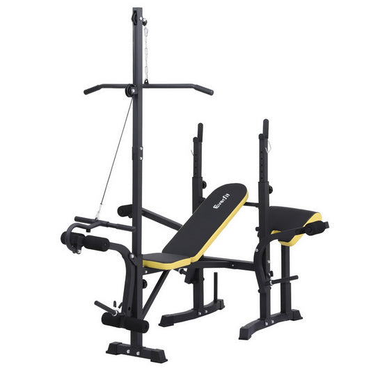 Everfit  Weight Bench 14in1 Press Multi-Station Fitness Home Gym Equipment-0