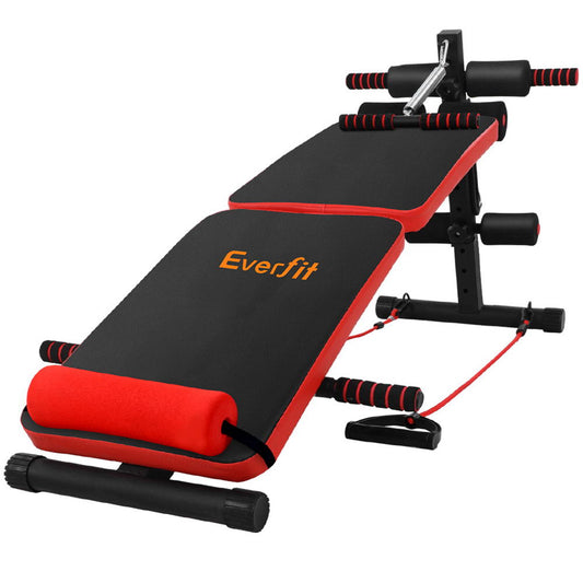 Everfit Weight Bench Sit Up Bench Press Foldable Home Gym Equipment-0