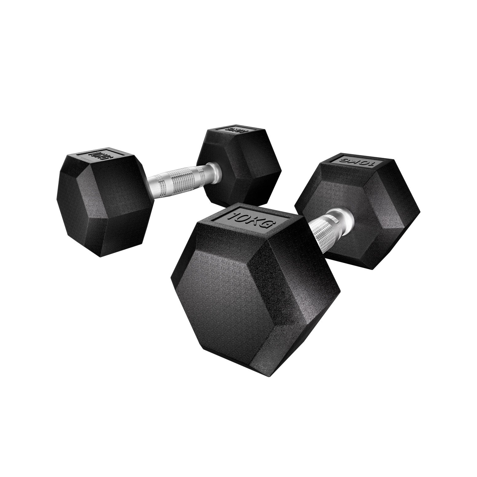 Everfit 20kg Hex Dumbbells Set Dumbbells Weights Lifting Bench Gym Workout 2x10kg-0