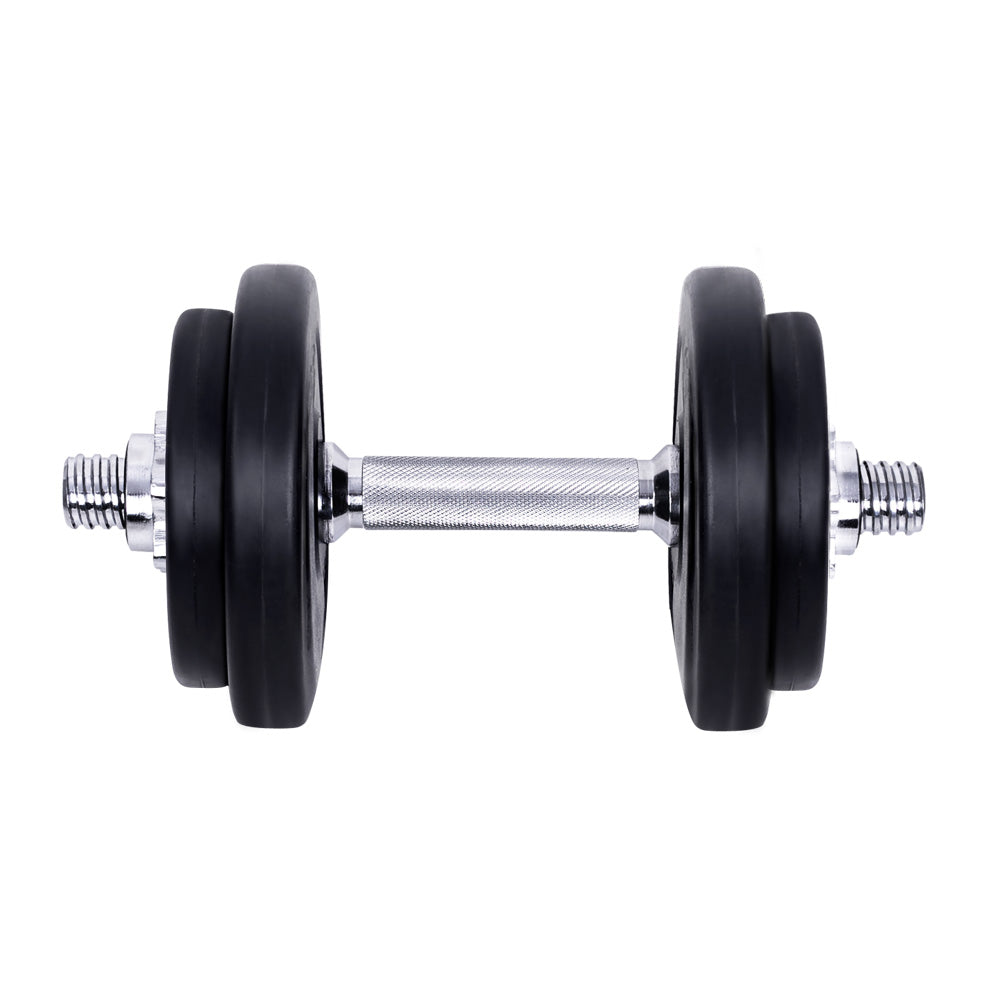 Everfit 20kg Dumbbell Set Weight Plates Dumbbells Lifting Bench-2