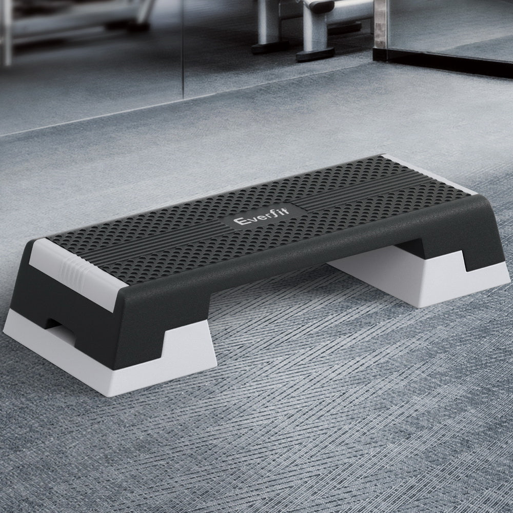 Everfit 3 Level Aerobic Step Adjustable Stepper for Home Workouts-6