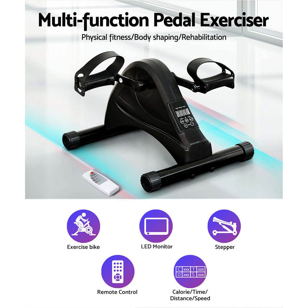 Everfit Pedal Exerciser Mini Exercise Bike Cross Trainer Under Desk Bike-3