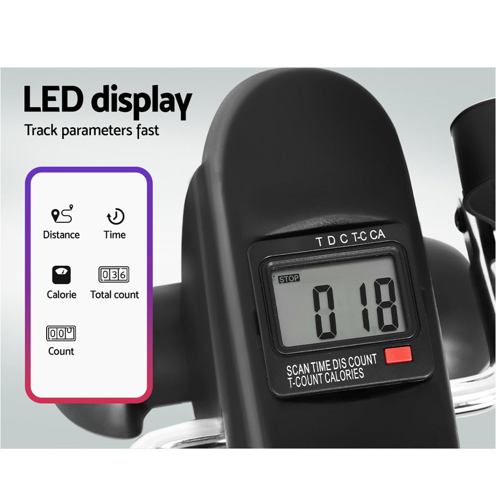 Everfit Pedal Exerciser Mini Exercise Bike Cross Trainer Under Desk Bike-4