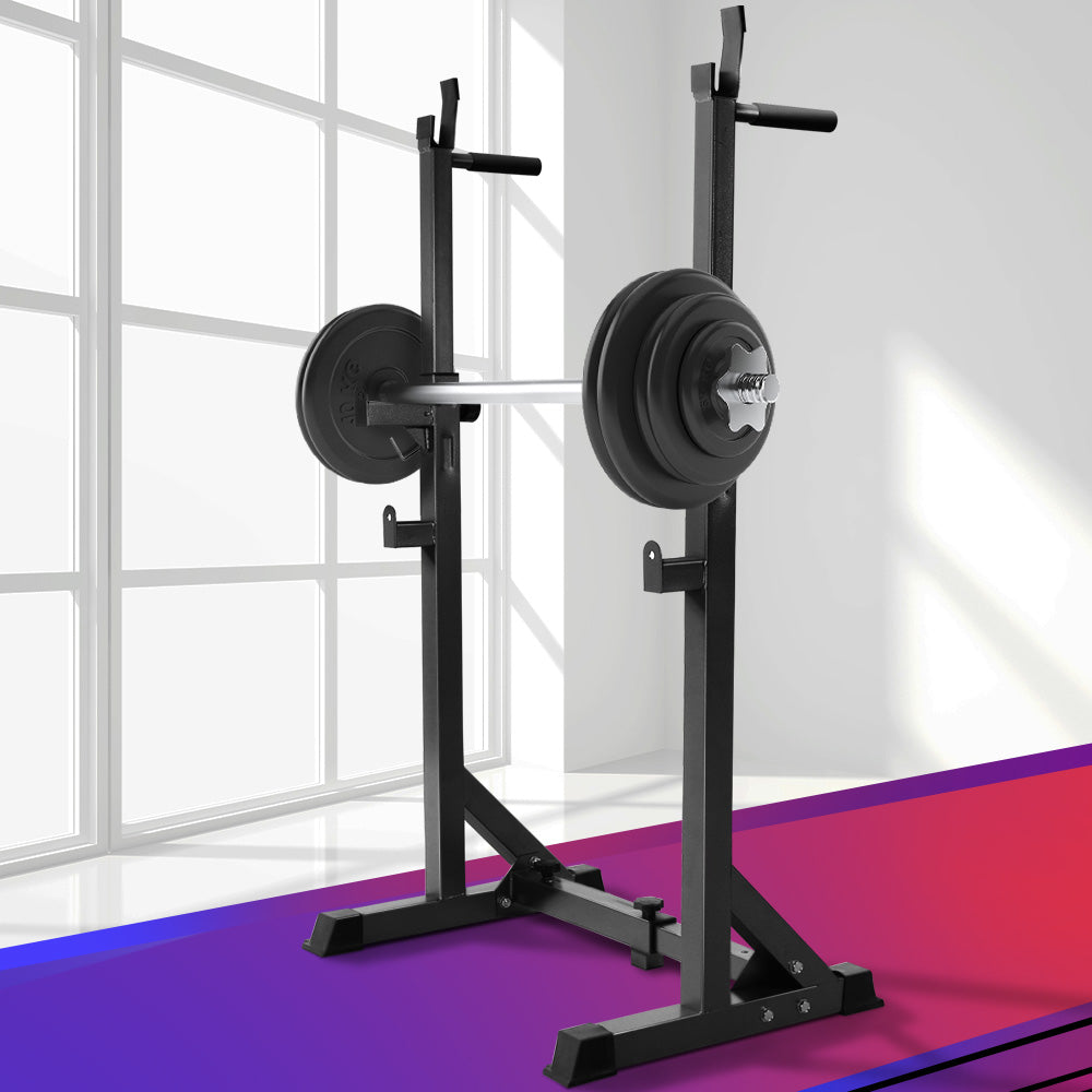 Everfit Weight Bench Adjustable Squat Rack Home Gym Equipment 300kg-6