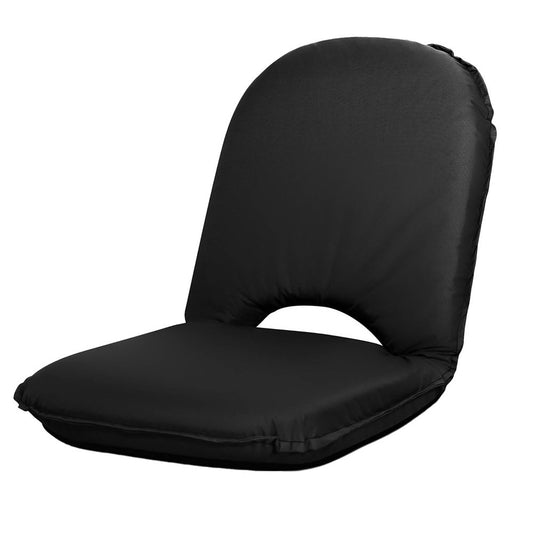 Artiss Floor Lounge Sofa Camping Chair Black-0