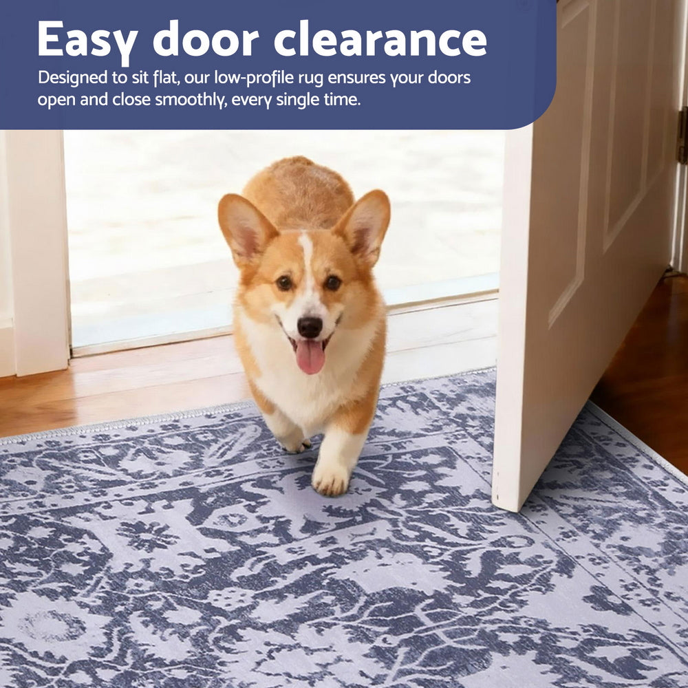 Artiss Floor Rug 240X340cm Soft Velvet Washable Modern Area Rug Floor Carpet Mat-5