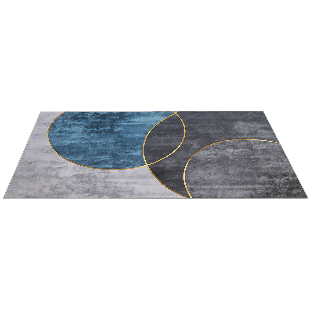 Artiss Washable Floor Rug 160X230cm Large Geometric Area Rug Modern Floor Carpet-2