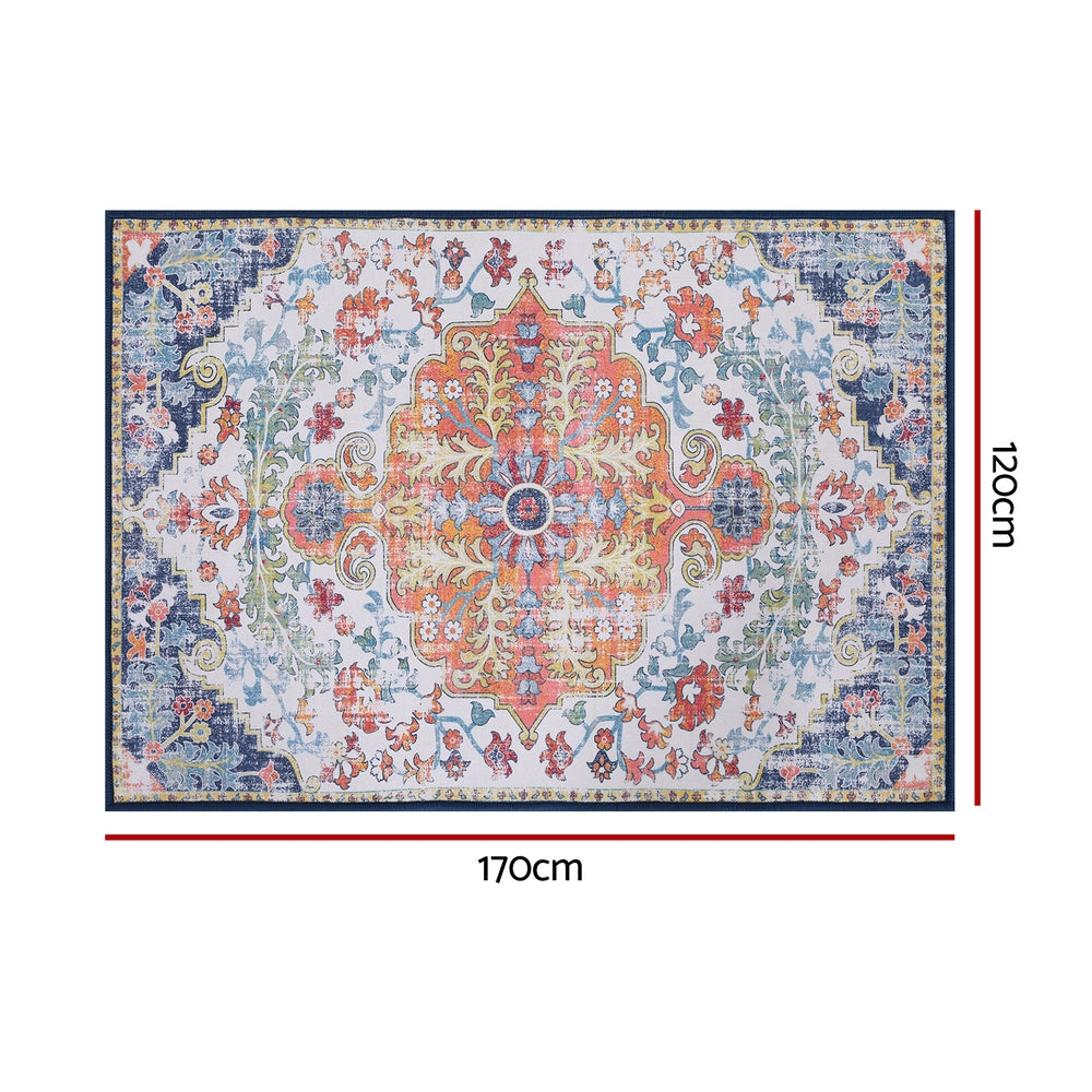 Artiss Floor Rug 120X170cm Large Washable Geometric Area Rug Modern Carpet Mat-1