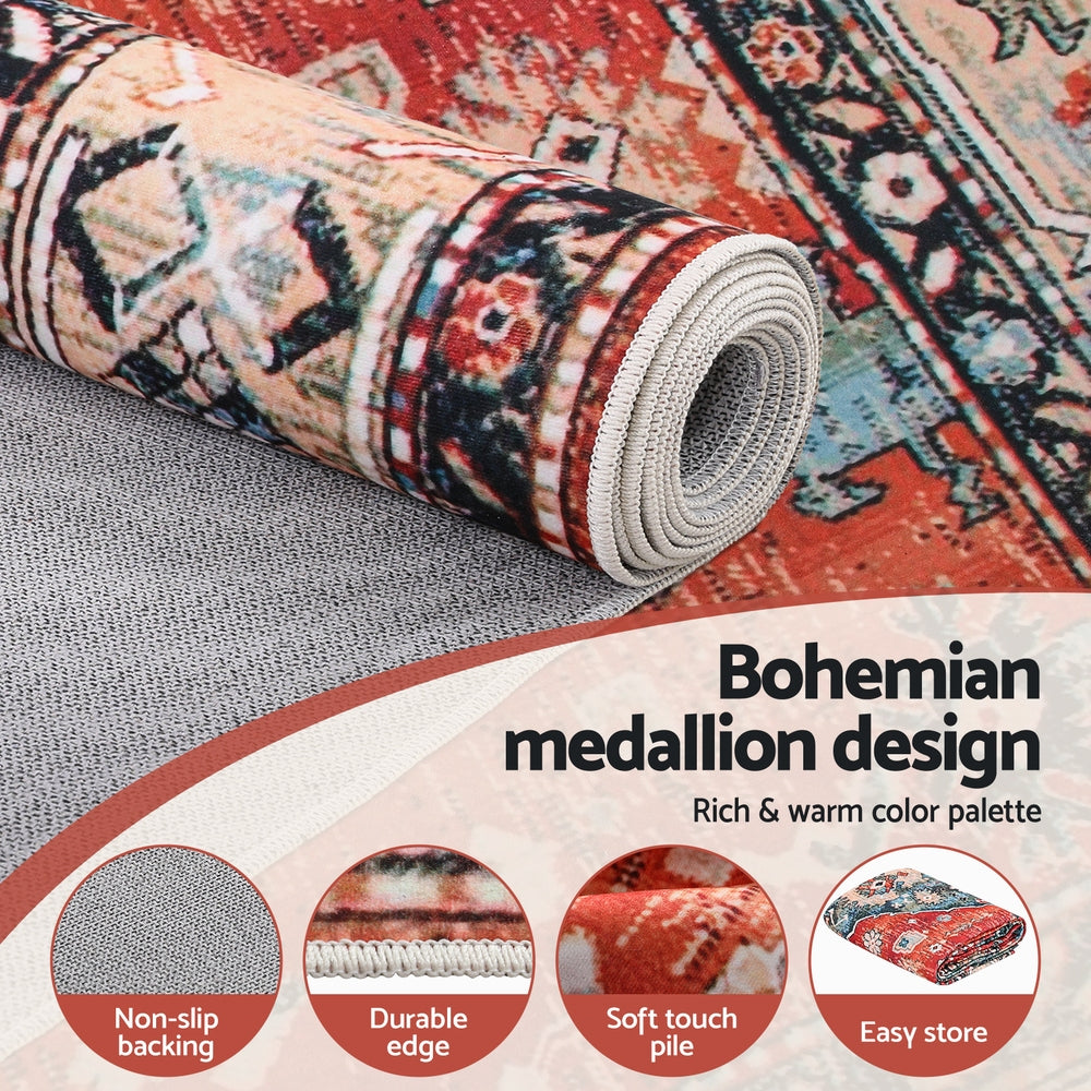 Artiss Floor Rug 240X340cm Large Washable Area Rug Modern Living Room Carpet Mat-3