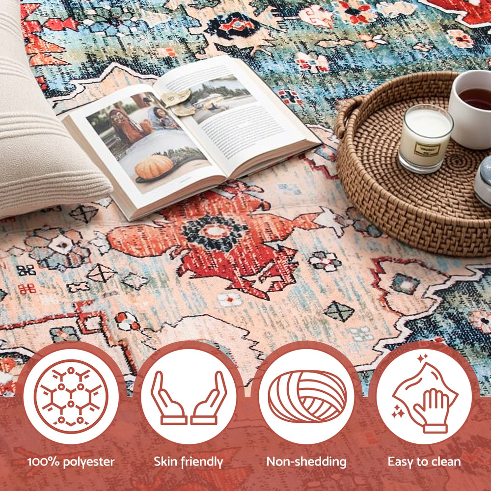 Artiss Floor Rug 240X340cm Large Washable Area Rug Modern Living Room Carpet Mat-5