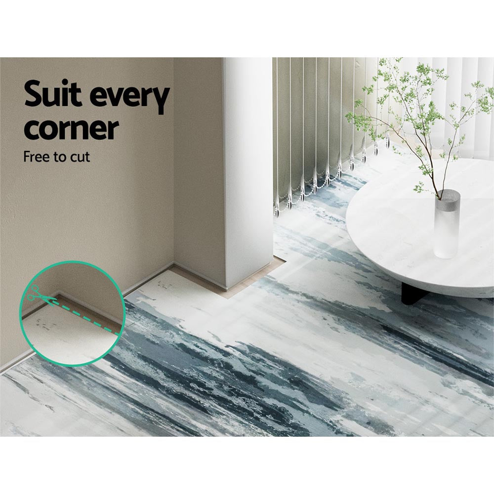 Artiss Rug 200x290cm Area Rug Washable Mat Large Carpet Soft Short Pile Poca-4