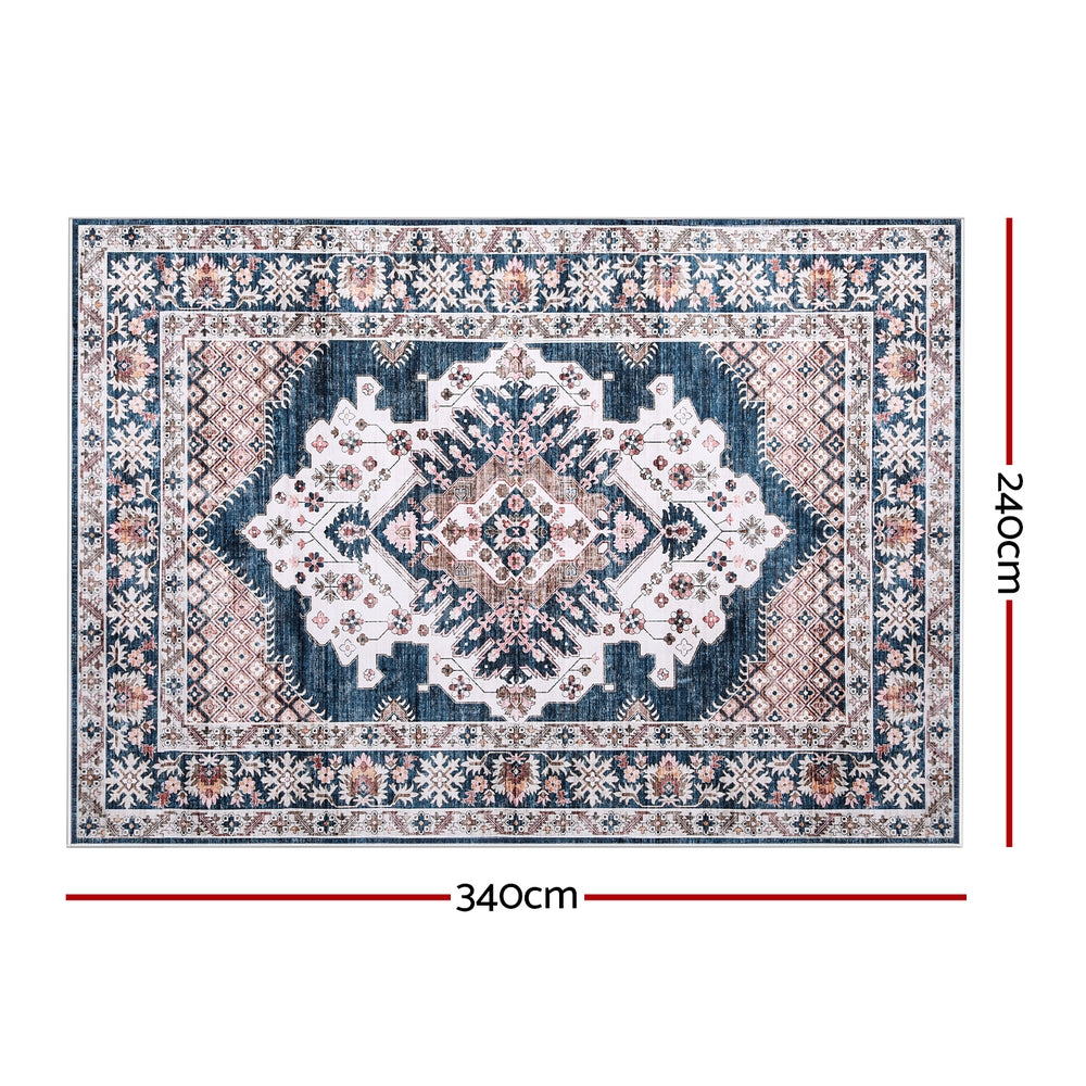 Artiss Floor Rug 240x340cm Large Washable Persian Area Rug Living Room Carpet-1