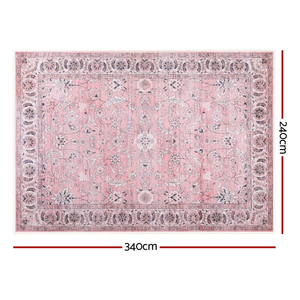 Artiss Floor Rug 240X340cm Large Washable Area Rug Vintage Living Room Carpet-2