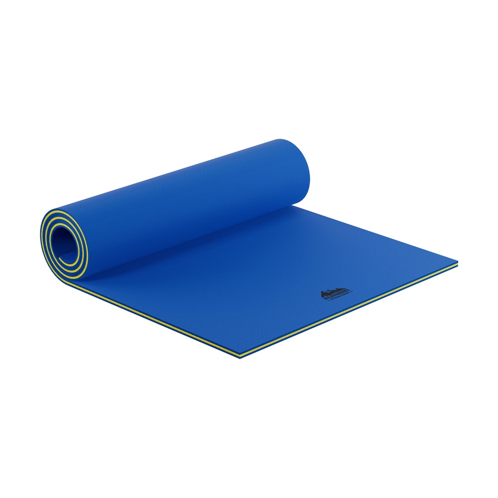 Weisshorn Floating Water Mat 3.5x1.8m Foam Pad Swimming Pool Platform Blue-2