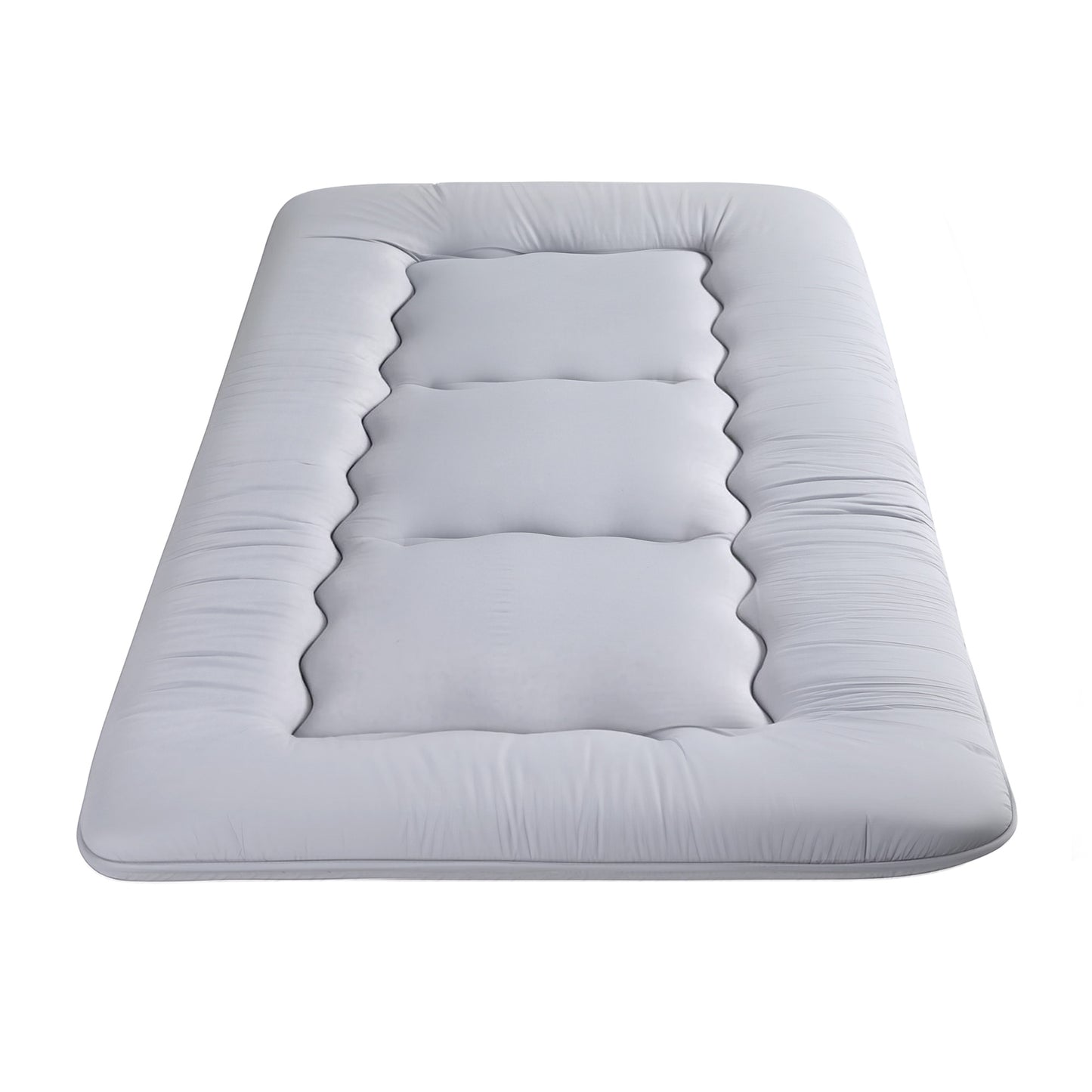 Giselle Bedding 10cm Japanese Floor Mattress Foldable Futon Mattress Washable Cover Straps