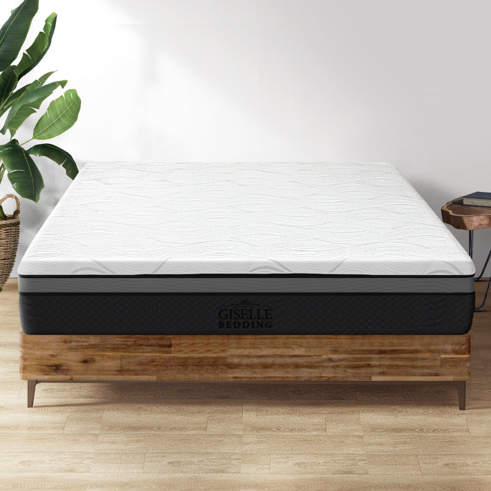 Giselle Bedding Memory Foam Mattress Bed Cool Gel Non Spring 25cm Double-6