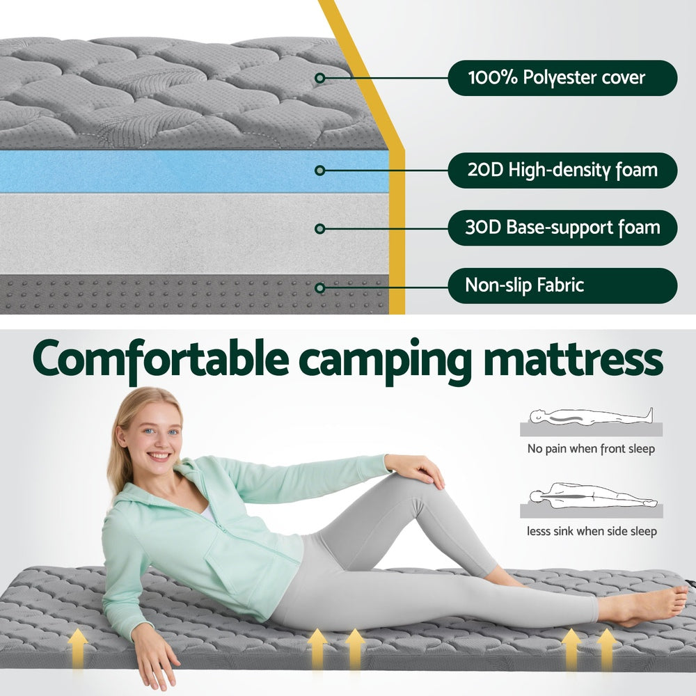 Giselle Bedding Single Foldable Mattress Camping Mat-3