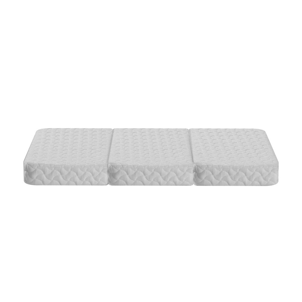 Giselle Bedding Foldable Mattress Folding Foam Cot Bed White-3