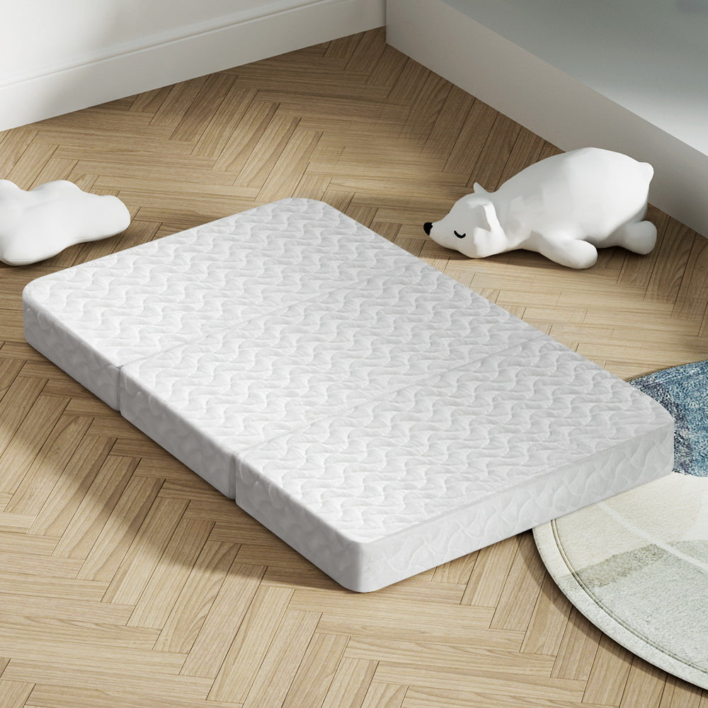 Giselle Bedding Foldable Mattress Folding Foam Cot Bed White-7