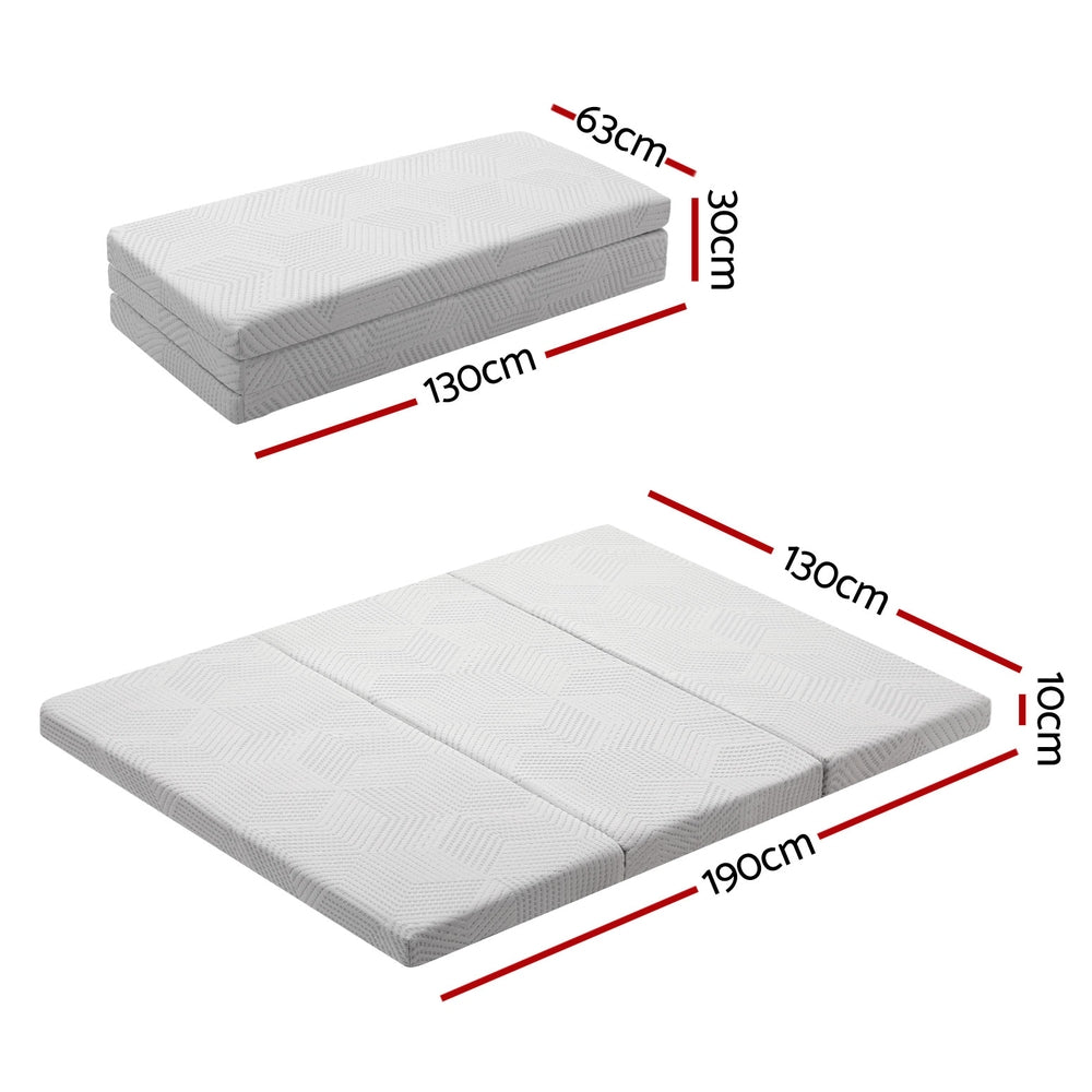 3-Foldable Mattress Giselle Folding Foam Double-1