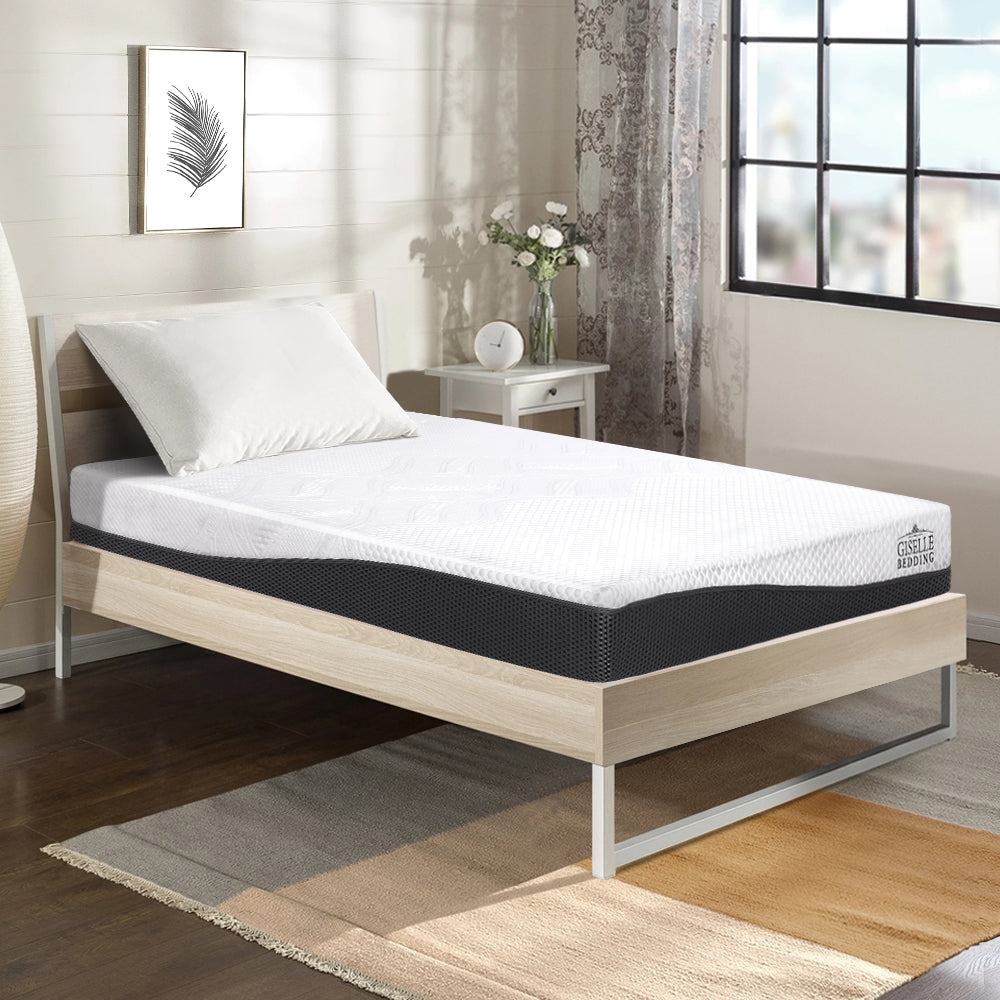 Giselle Bedding Memory Foam Mattress Bed Cool Gel Non Spring 21cm Single-7