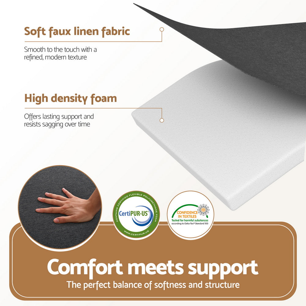 Giselle Bedding Foldable Mattress Folding Foam Mattresses Portable Mat Double-4