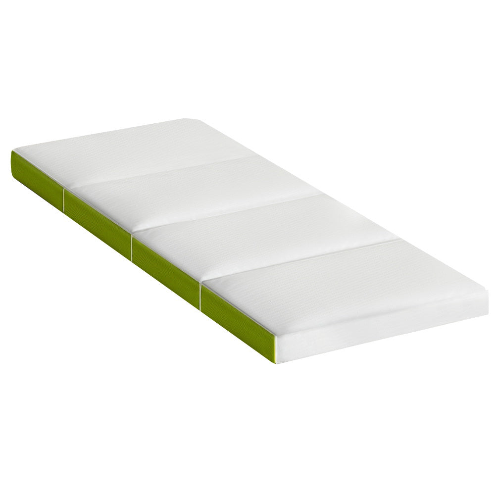 Giselle Bedding Foldable Mattress Folding Foam Single Green-0