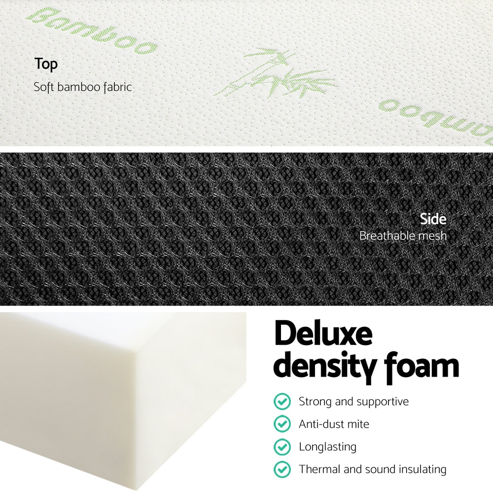 Giselle Bedding Foldable Mattress Folding Foam Double Bamboo-4