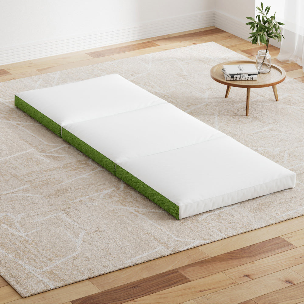 Giselle Bedding Foldable Mattress Folding Foam Trifold Green-6