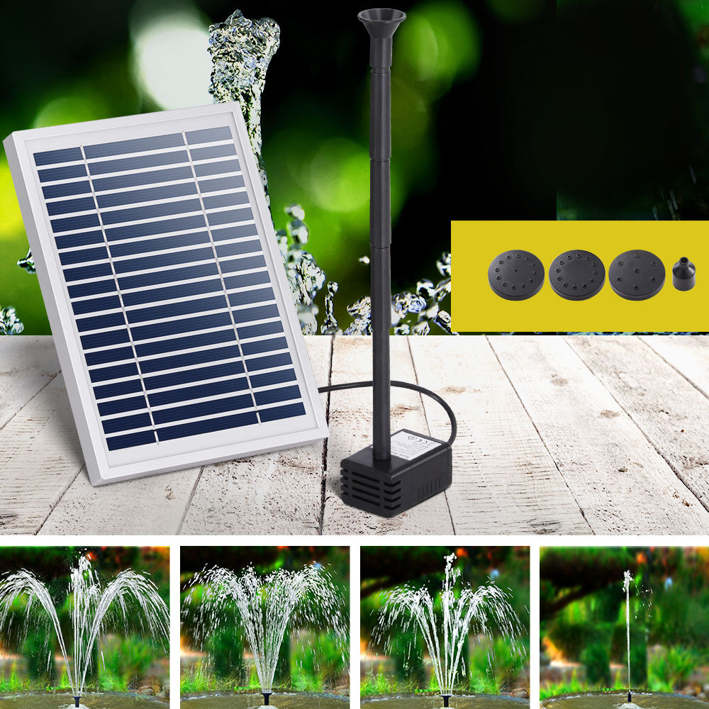 Gardeon Solar Pond Pump Submersible Water Fountain Kit 4.4FT-6