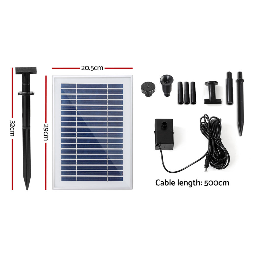 Gardeon Solar Pond Pump 4.6FT-1