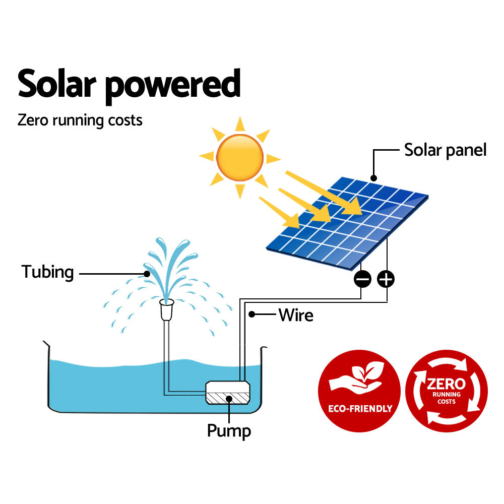 Gardeon Solar Pond Pump 4.6FT-5