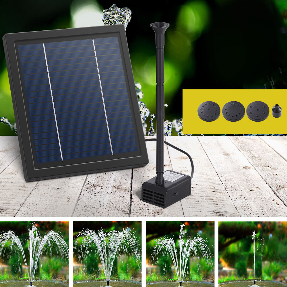 Gardeon Solar Pond Pump Submersible Water Fountain Kit 6.1FT-6