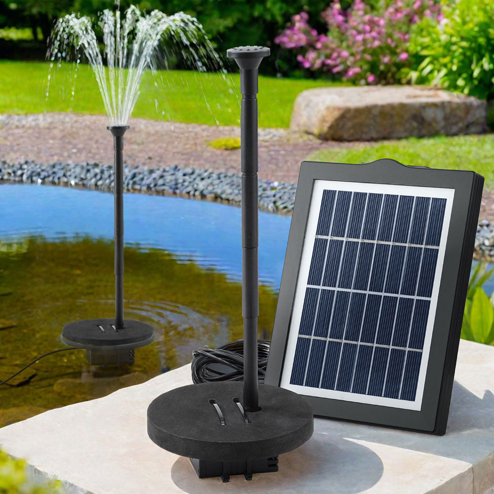 Gardeon Solar Pond Pump Water Fountain Submersible Floating Bird Bath 190L/H-6