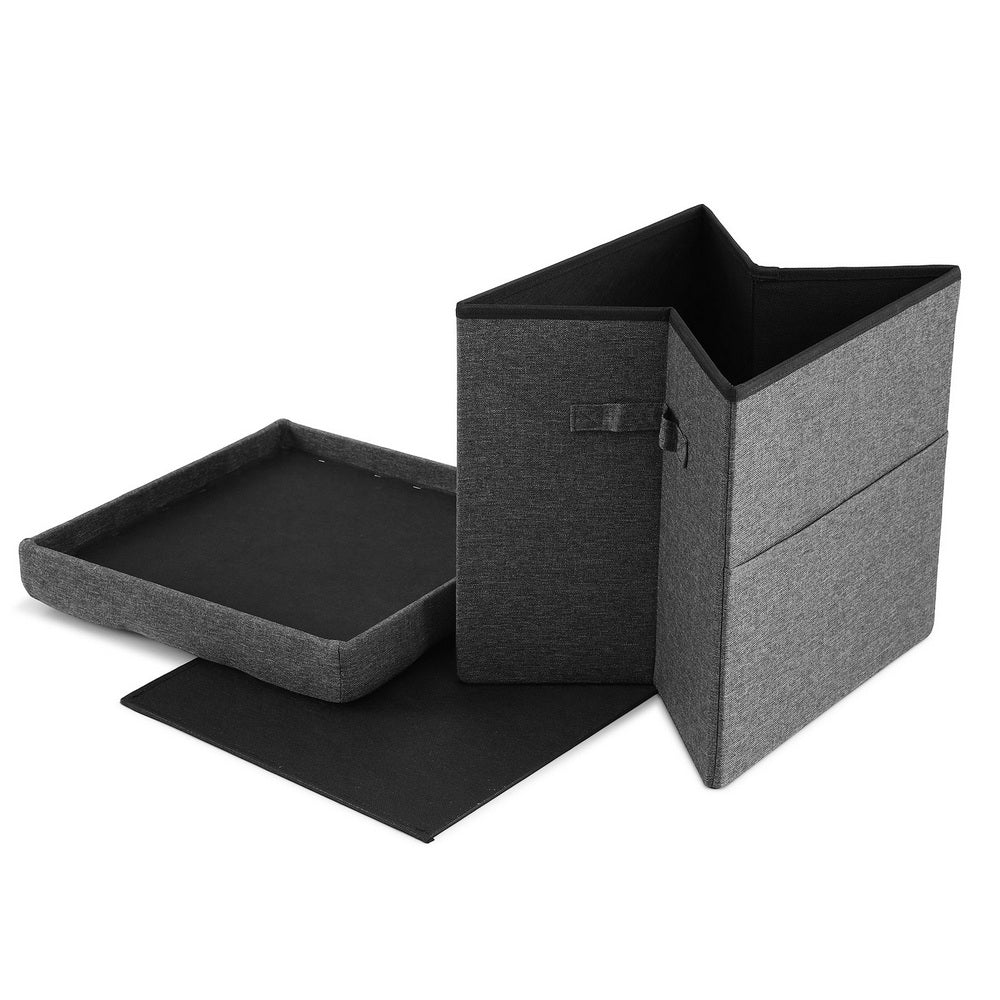 Artiss Storage Ottoman Rest Foot Stool Foldable-2