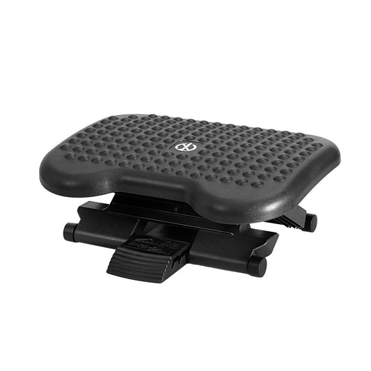 Artiss Foot Rest Stool Office Under Desk Angle Adjustable Footrest Massage Black-0