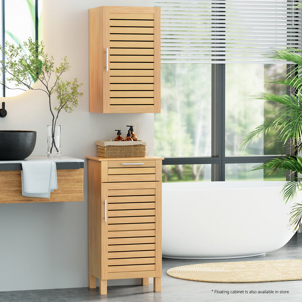 Artiss Bathroom Cabinet Storage 90cm wooden JILL-5