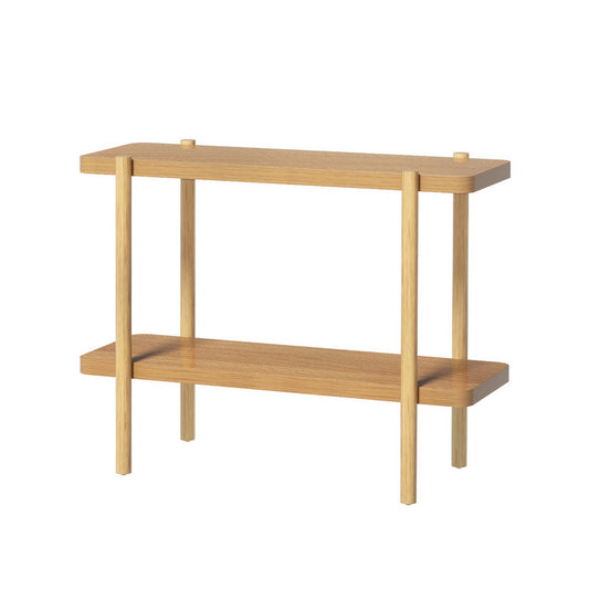 Artiss Console Table 92CM 2-tier Pine Sera-0