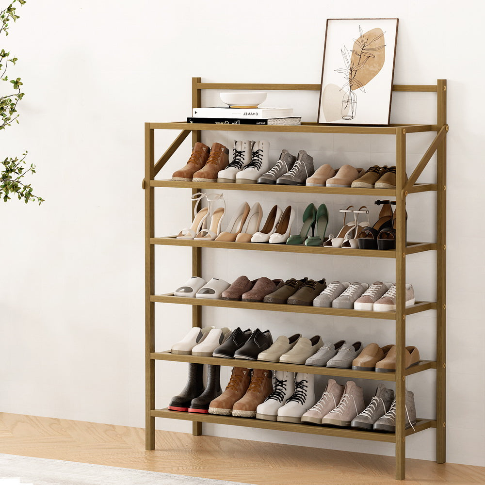 Artiss Shoe Rack 6-tier 18 Pairs Foldable-4