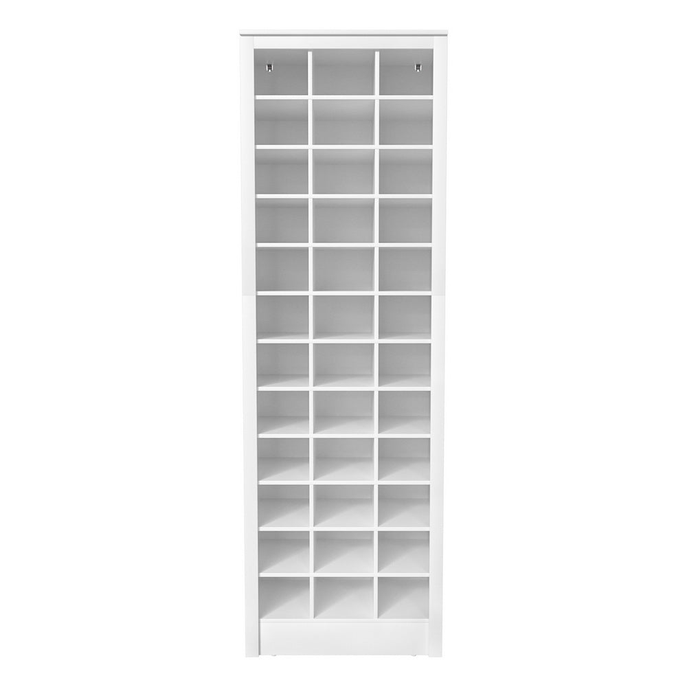 Artiss Shoe Rack 12-tier 36 Pairs Storage White-2