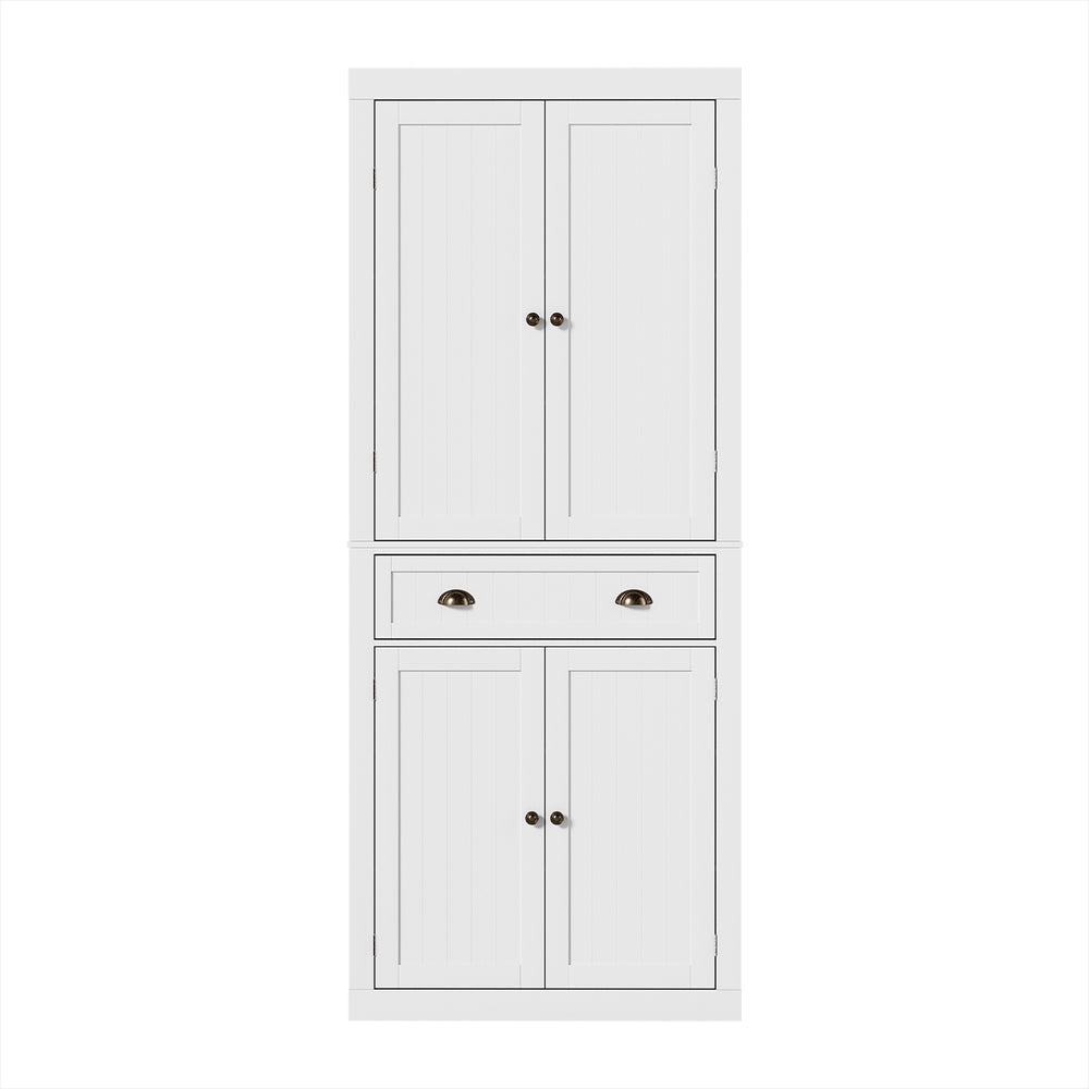 Artiss Buffet Sideboard Cupboard Cabinet White-2