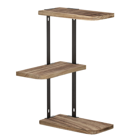 Artiss Floating Wall Shelf 3-Tier-0